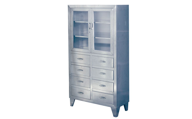 南京華瑞不銹鋼雙門器械柜(普通式)Ⅲ型