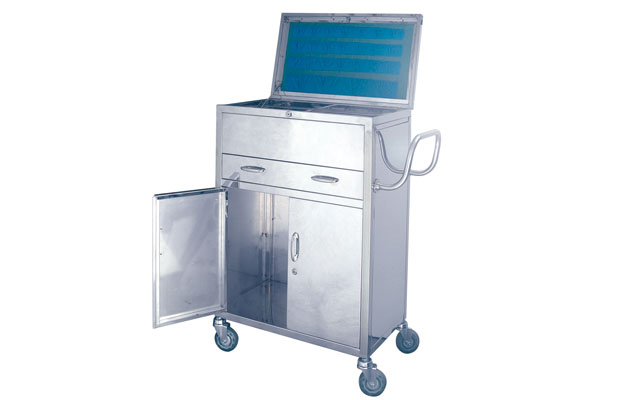 華瑞不銹鋼搶救車(chē)Ⅰ型B071