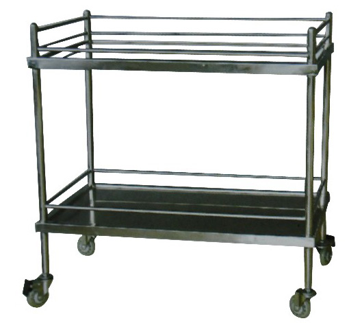 不銹鋼器械車C-QX-02 不銹鋼器械車C-QX-02