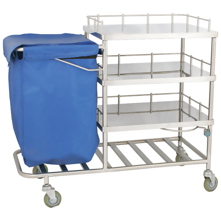 “華瑞”不銹鋼護理車B432 “華瑞”不銹鋼護理車B432