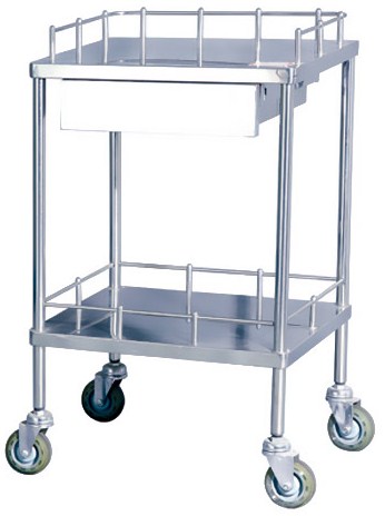 “華瑞”不銹鋼麻醉車B081 “華瑞”不銹鋼麻醉車B081