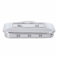 華瑞不銹鋼消毒盤（有孔）A053 230×150×30（9″A）