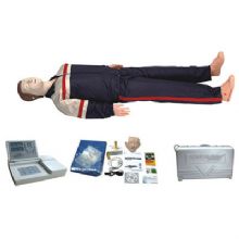  高級(jí)移動(dòng)顯示自動(dòng)電腦心肺復(fù)蘇模擬人KAS-CPR490  