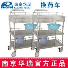華瑞換藥車 精品不銹鋼B345 Ⅱ型，655×486×925 mm