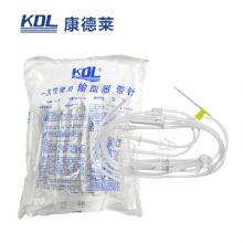 康德萊一次性使用輸血器帶針TS055 雙頭帶針 0.9×28mm 10套/包，200套/箱，一箱起批