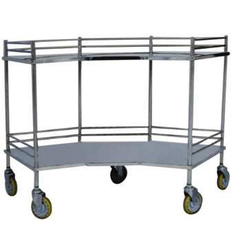 1不銹鋼器械車C-QX-04 650×410×850mm