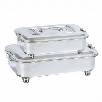 華瑞不銹鋼溫控消毒盤A082 230×150×60.5mm(9