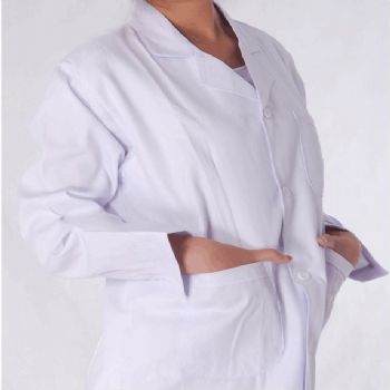 宏力男女白大褂 長袖薄款