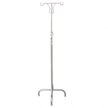 華瑞不銹鋼圓管四腳型輸液架C041 500×500×1500~2100