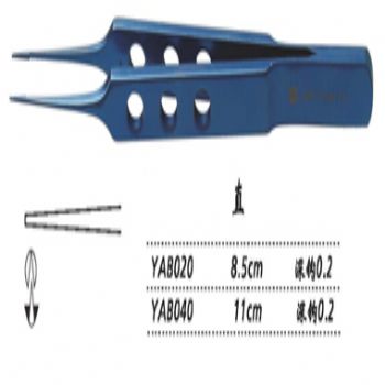 金鐘縫線結(jié)扎鑷YAB020 8.5cm 直 鉤深0.2
