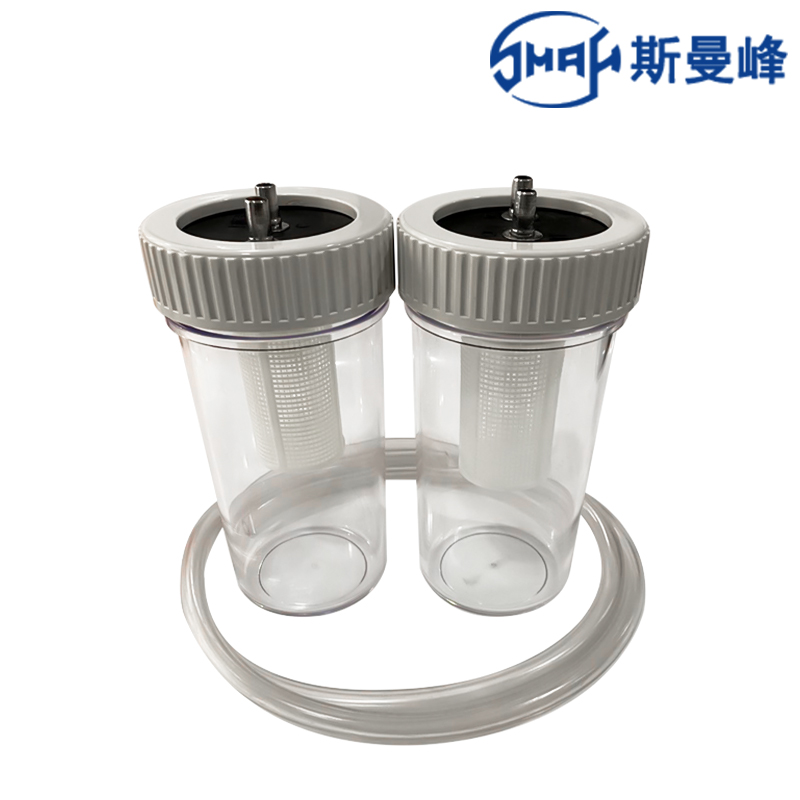 斯曼峰電動洗胃機配件過濾瓶 整套(過濾瓶2個+過濾網(wǎng)2個+瓶蓋2個+連接管1根)