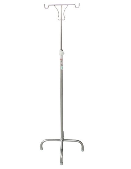 南京華瑞 不銹鋼圓管四腳型輸液架C041