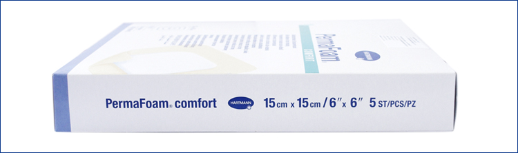 “保赫曼.德濕膚”泡沫傷口敷料 PermaFoam Comfort 15x15cm “保赫曼.德濕膚”泡沫傷口敷料 PermaFoam Comfort 15x15cm