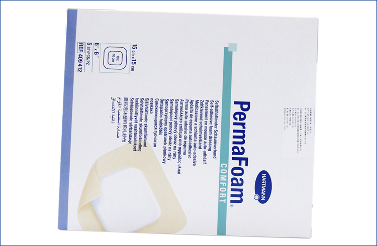 “保赫曼.德濕膚”泡沫傷口敷料 PermaFoam Comfort 15x15cm “保赫曼.德濕膚”泡沫傷口敷料 PermaFoam Comfort 15x15cm