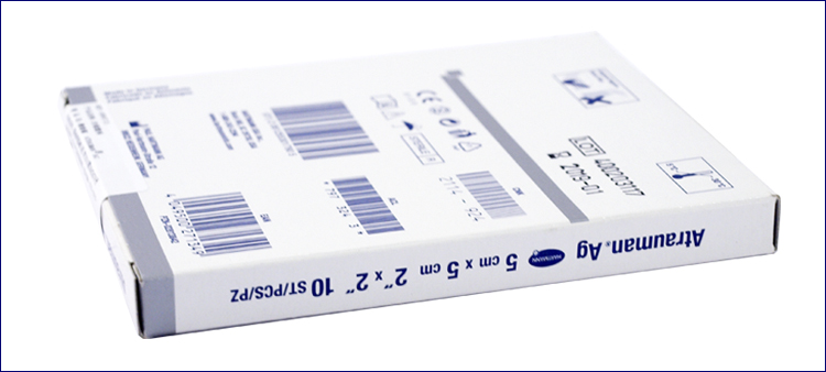 保赫曼德濕銀 含銀傷口敷料 Atrauman AG st 5x5cm 保赫曼德濕銀 含銀傷口敷料 Atrauman AG st 5x5cm