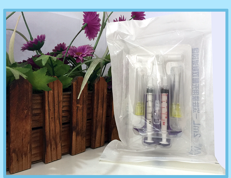 棱牌（米沙瓦）2ml 一次性使用無(wú)菌雙聯(lián)混藥器