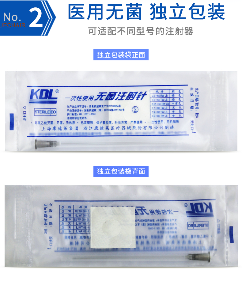 一次性使用無菌注射針